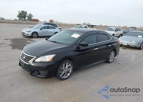 2014 Nissan Sentra Sr z USA, uszkodzony, nr VIN 3N1AB7AP0EL621528